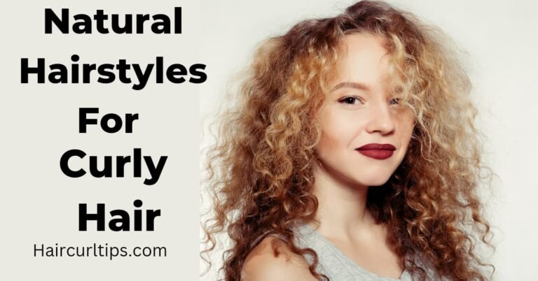 Natural hair styles for curly hair