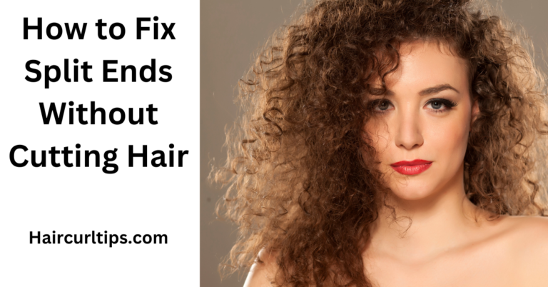 How to FIx Split Ends Without Cutting hair